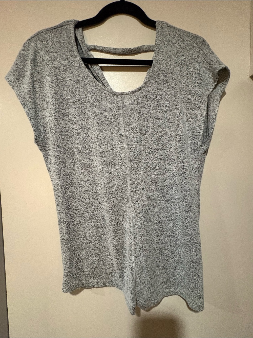 Kismet Gray Soft Knit Women's Top
